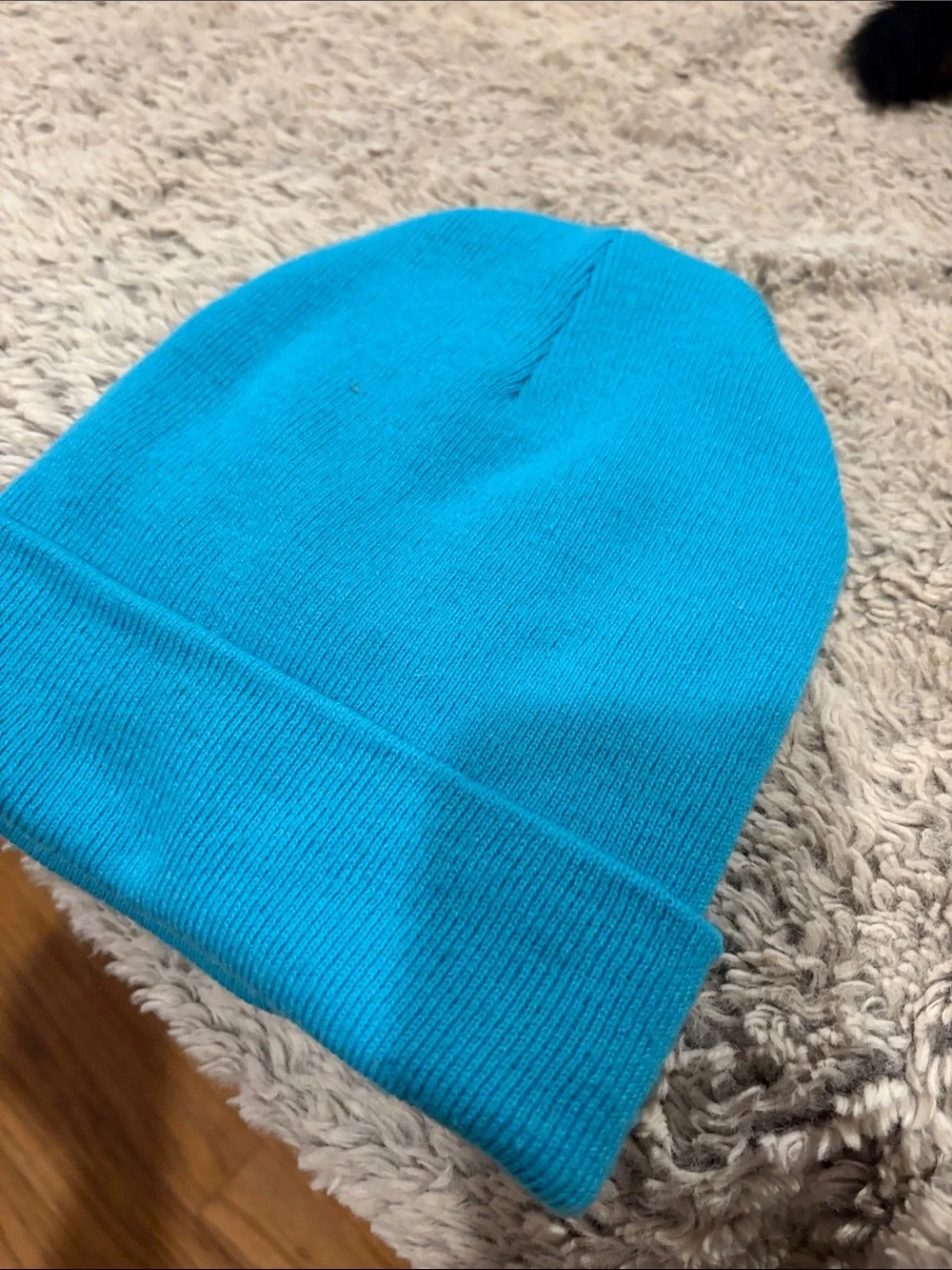 Supreme Beanie‎ Mens OS Blue Good Embroidered Logo Knit Hat